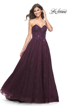 La Femme Dress 31954 - DARK BERRY