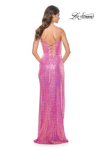 La Femme Dress 31965 - NEON PINK