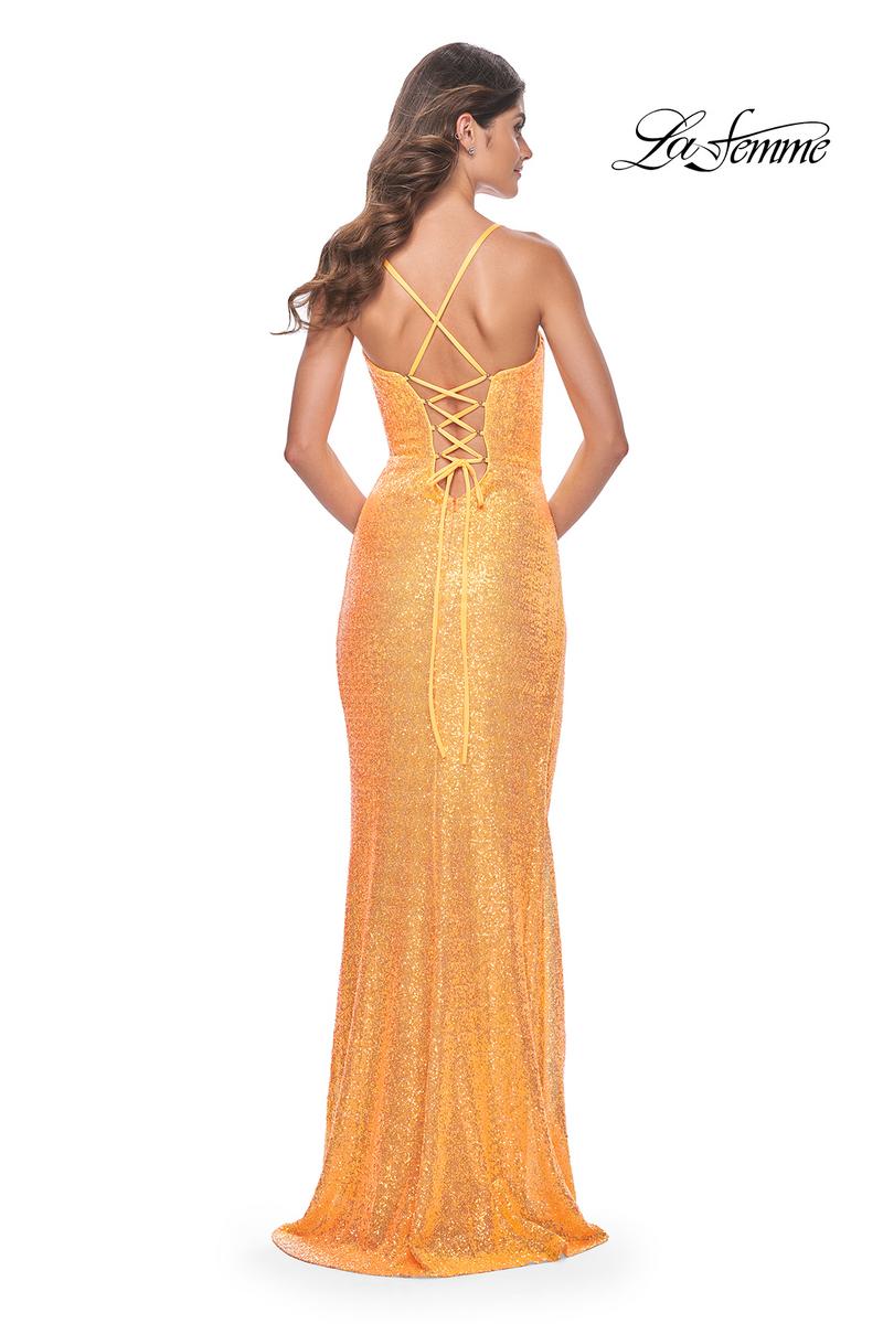 La Femme Dress 31965 - ORANGE