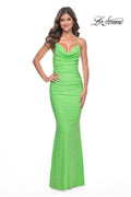 La Femme Dress 31968 - BRIGHT GREEN