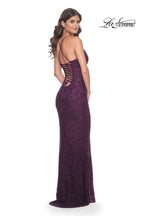 La Femme Dress 31973 - DARK BERRY