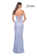 La Femme Dress 31973 - LIGHT PERIWINKLE