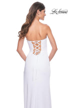 La Femme Dress 31977 - WHITE