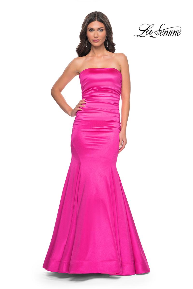 La Femme Dress 31980 - HOT PINK