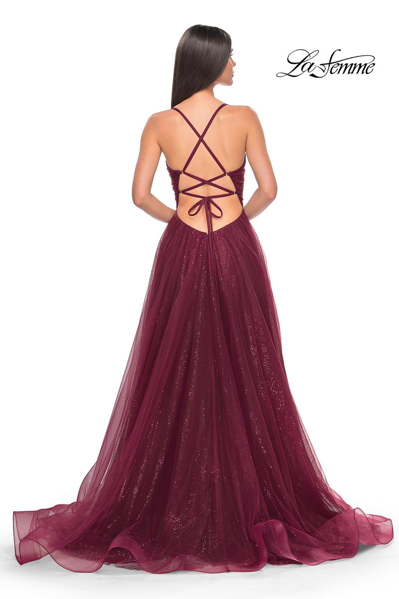 La Femme Dress 31986 - DARK BERRY