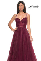 La Femme Dress 31986 - DARK BERRY