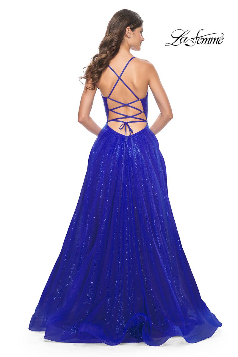 La Femme Dress 31986 - ELECTRIC BLUE