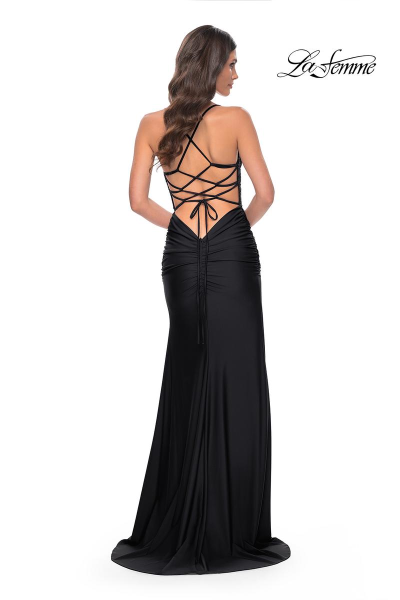 La Femme Dress 31988 - BLACK