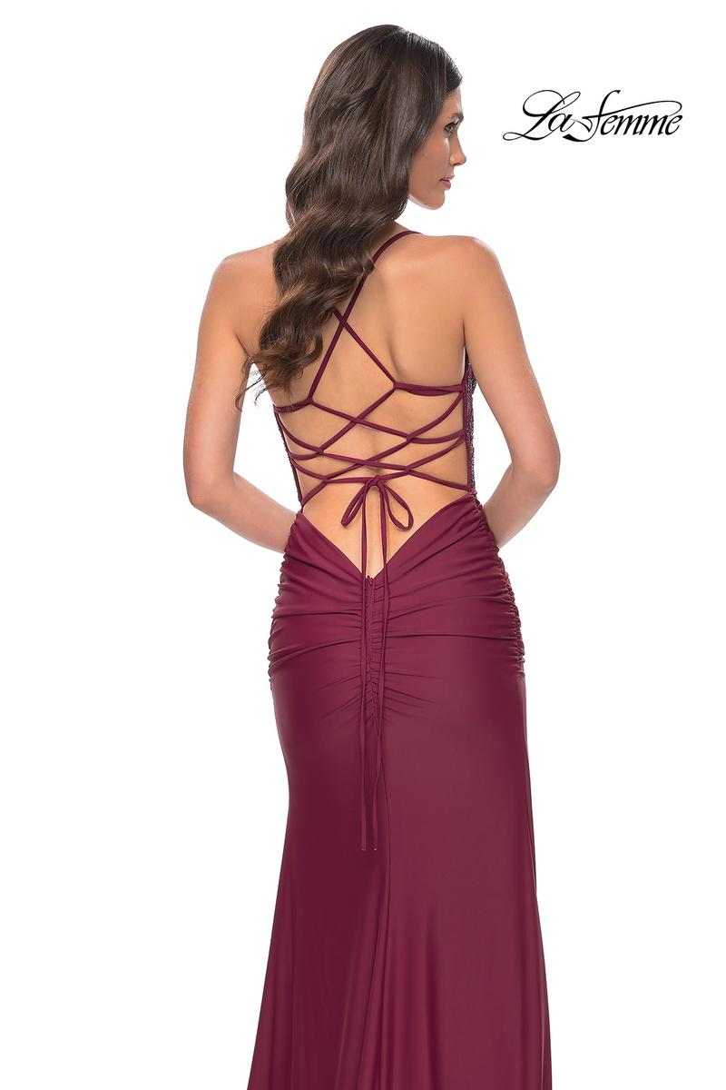 La Femme Dress 31988 - DARK BERRY