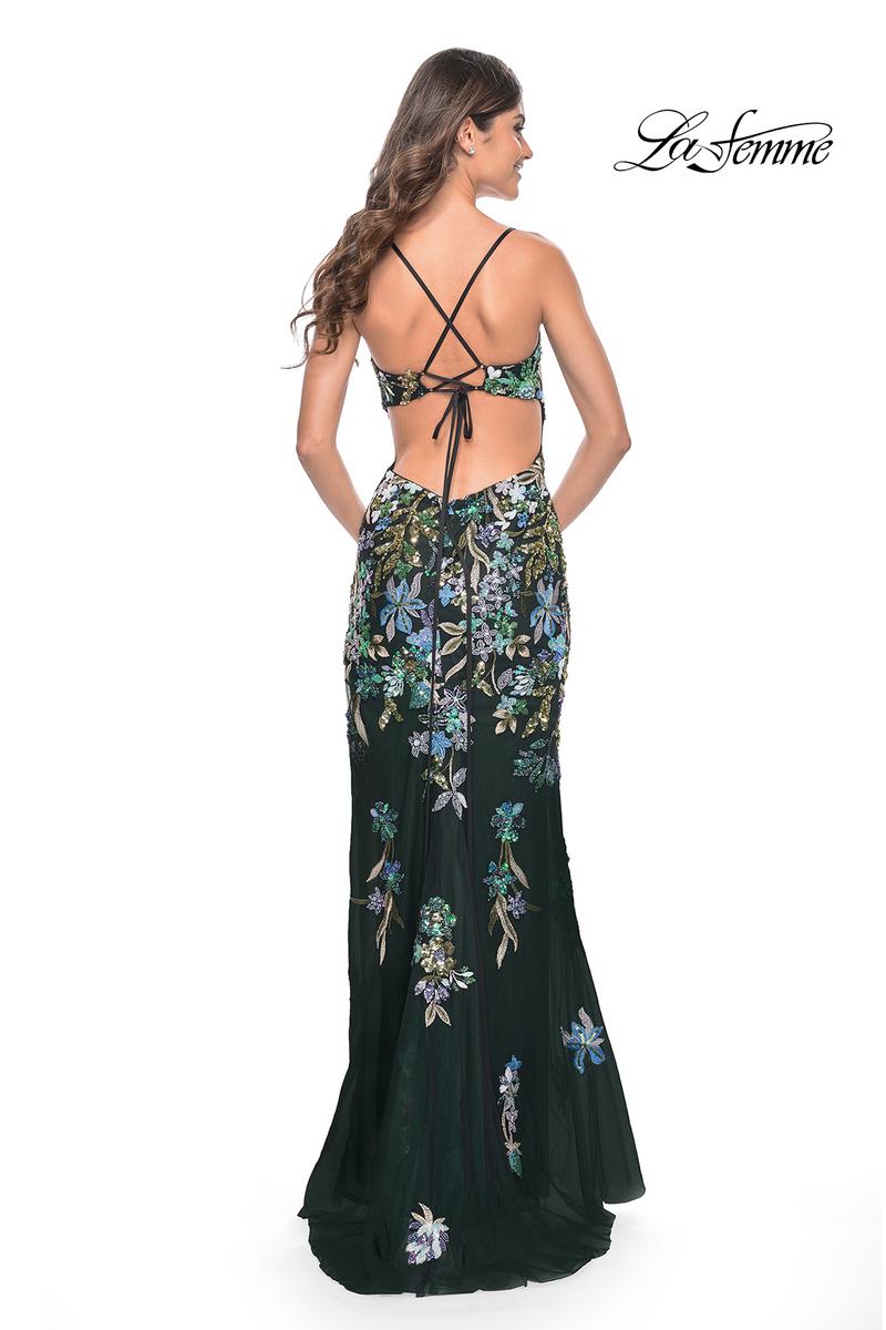 La Femme Dress 31992 - BLACK
