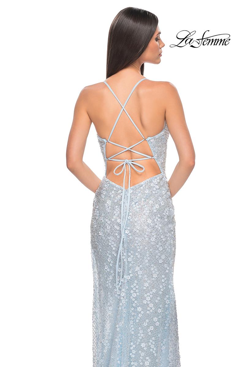 La Femme Dress 31993 - LIGHT BLUE