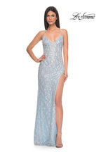La Femme Dress 31993 - LIGHT BLUE