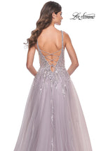 La Femme Dress 31995 - DUSTY MAUVE
