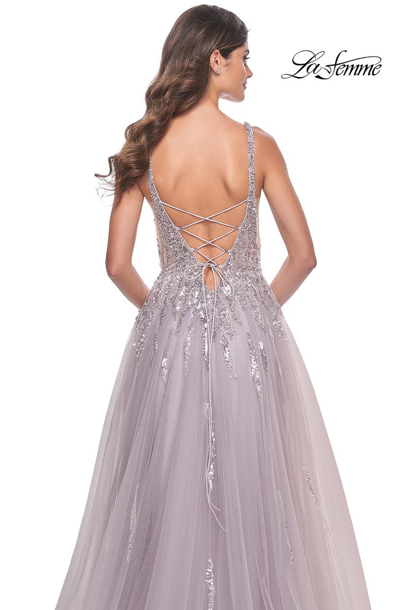 La Femme Dress 31995 - DUSTY MAUVE