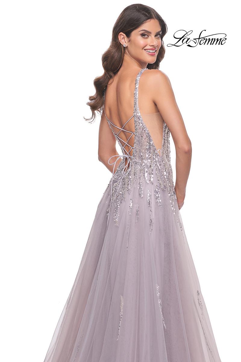 La Femme Dress 31995 - DUSTY MAUVE