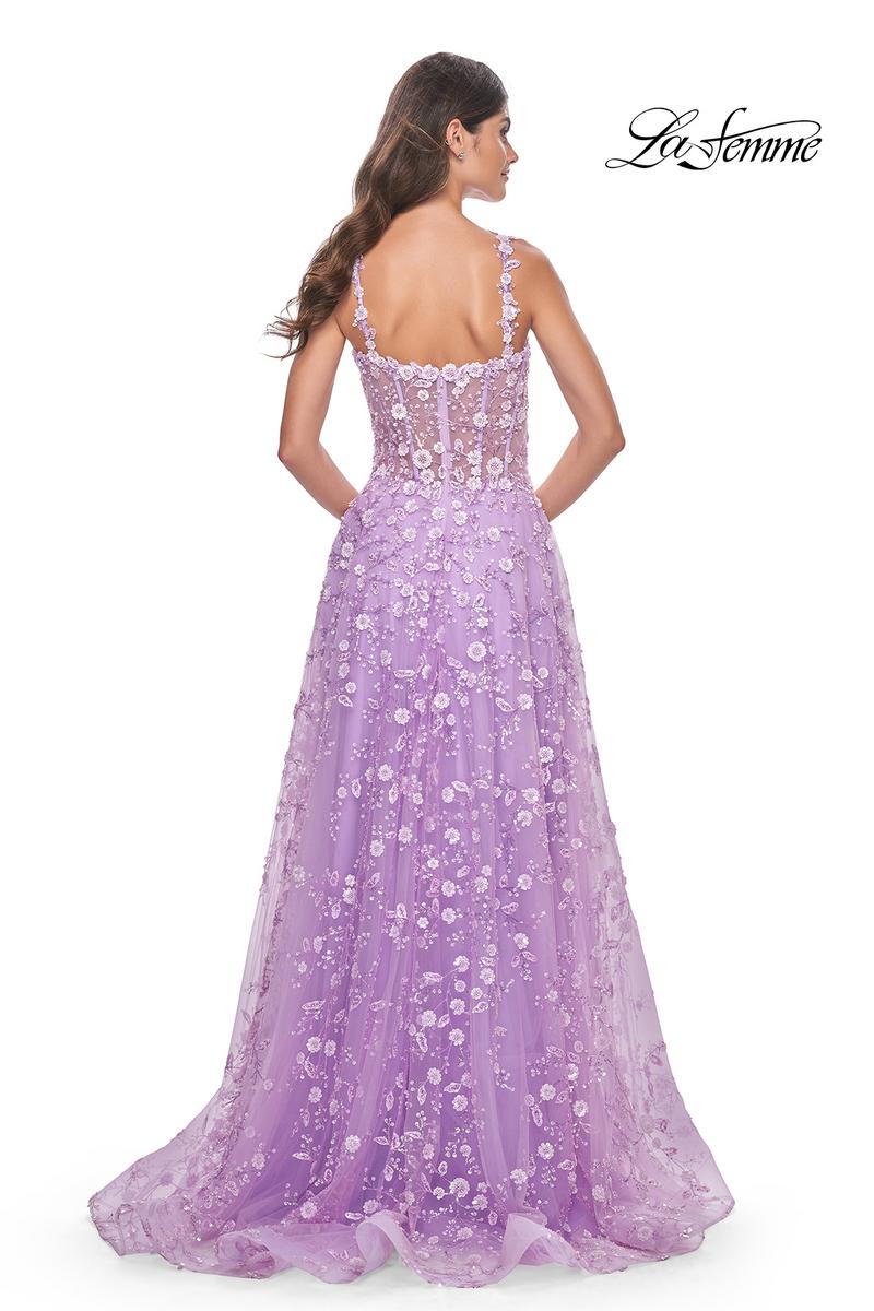 La Femme Dress 31996 - LAVENDER
