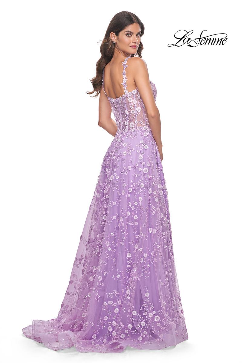 La Femme Dress 31996 - LAVENDER