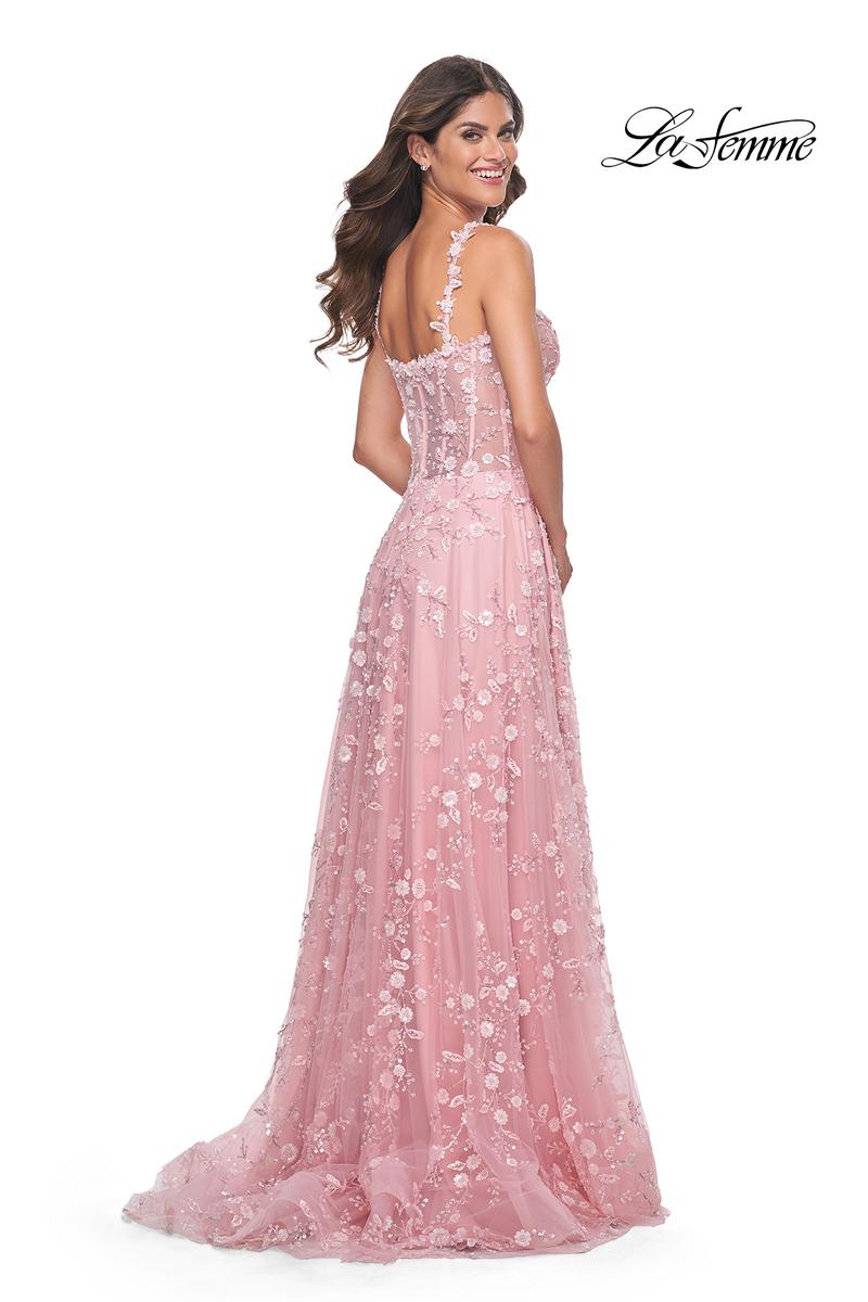 La Femme Dress 31996 - PINK
