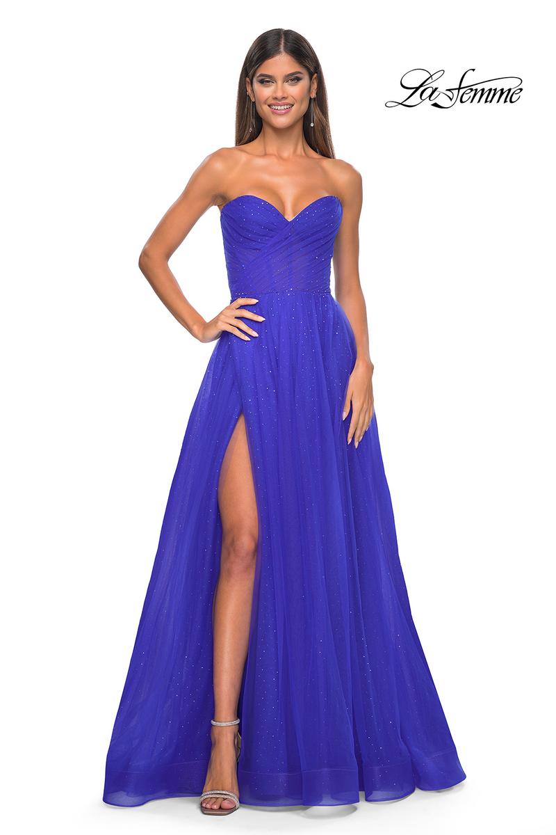 La Femme Dress 31997 - ELECTRIC BLUE