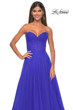 La Femme Dress 31997 - ELECTRIC BLUE