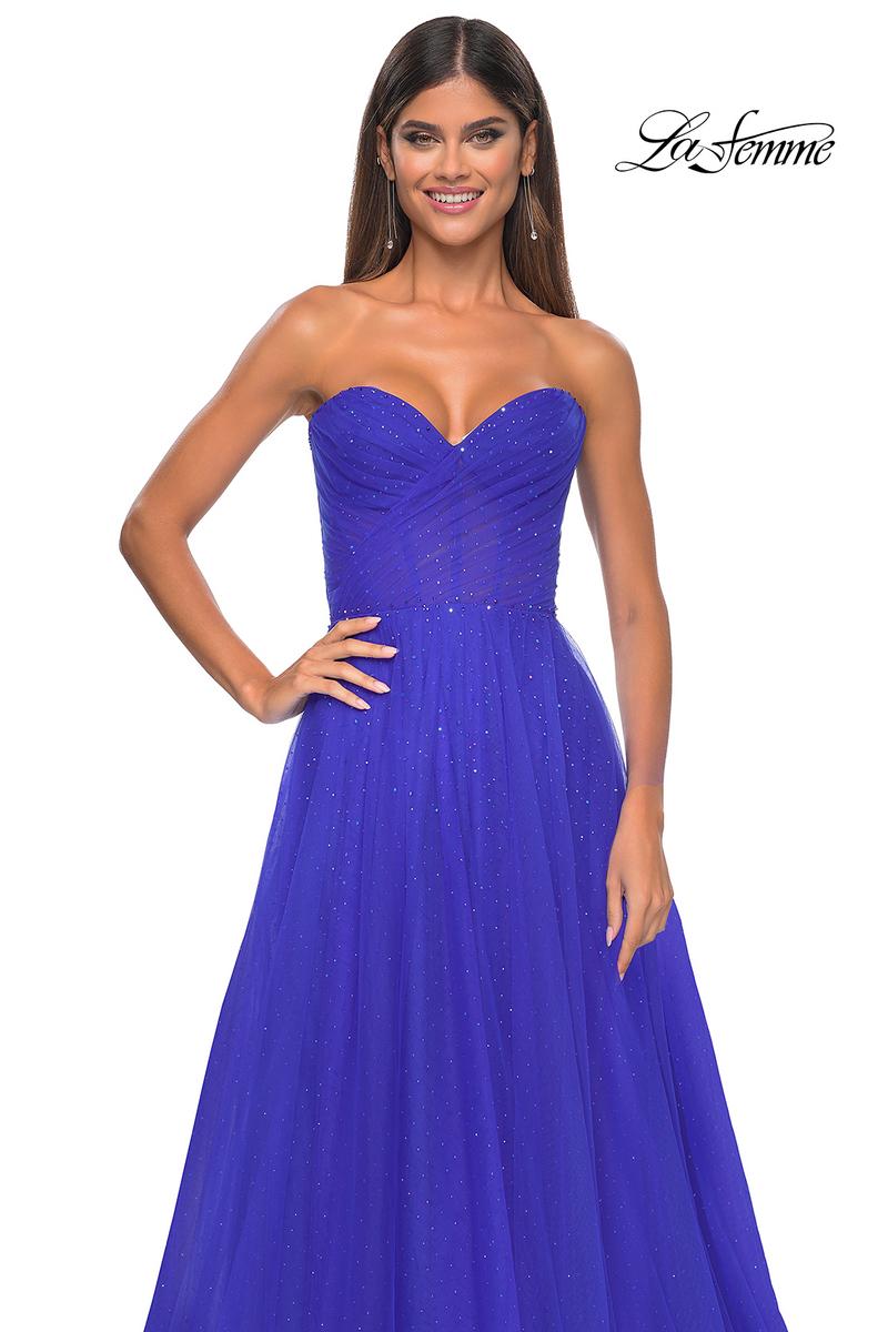 La Femme Dress 31997 - ELECTRIC BLUE