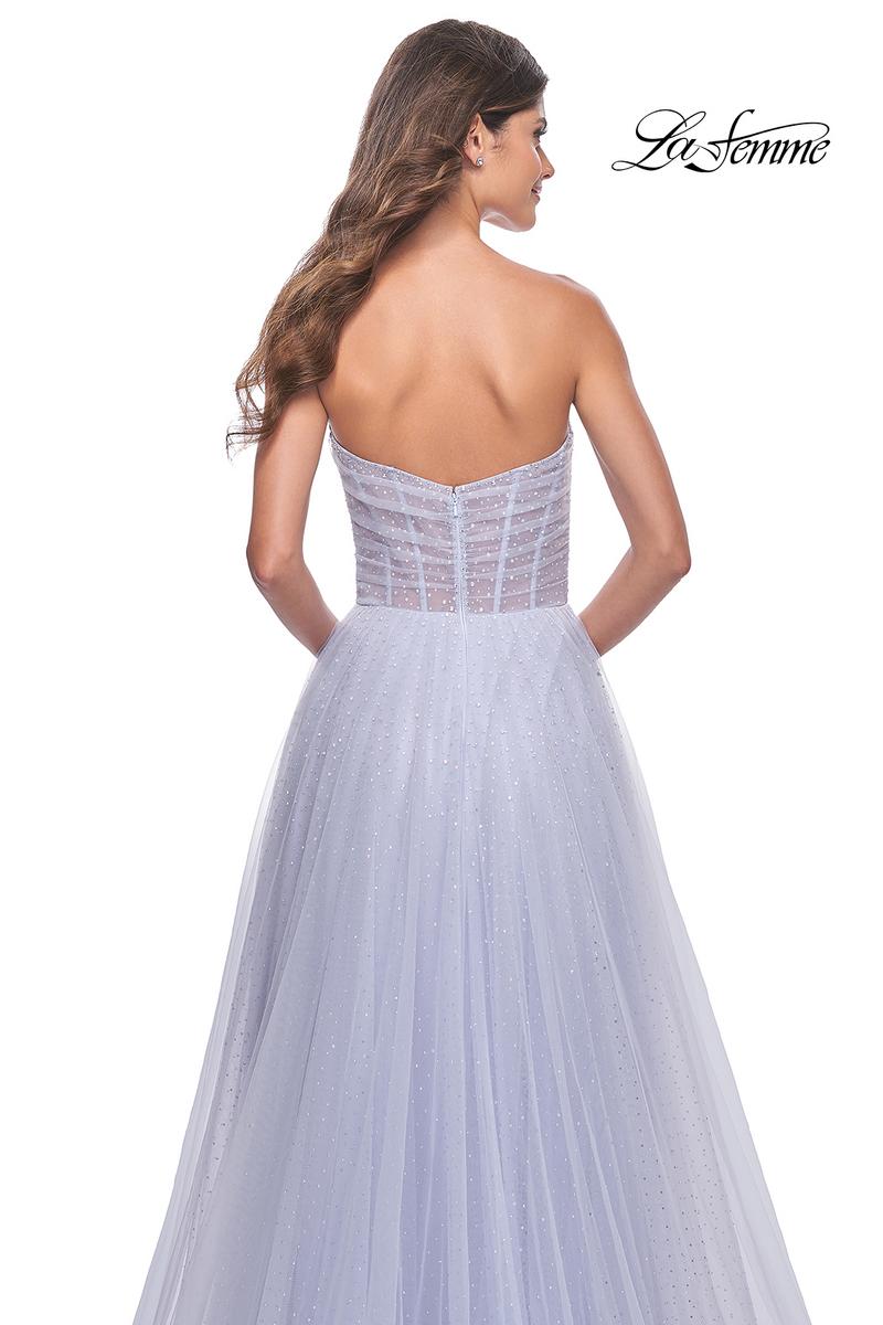 La Femme Dress 31997 - LIGHT PERIWINKLE