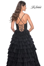 La Femme Dress 32002 - BLACK