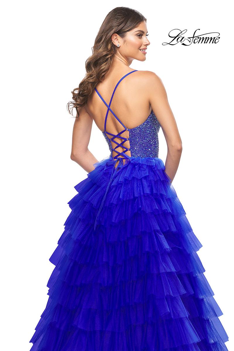 La Femme Dress 32002 - ROYAL BLUE