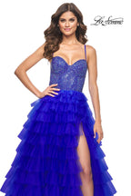 La Femme Dress 32002 - ROYAL BLUE