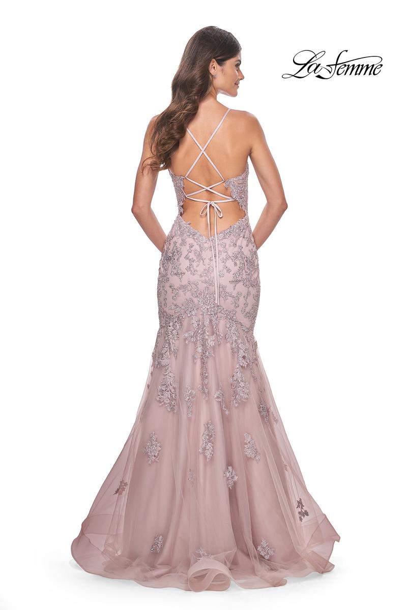 La Femme Dress 32004 - MAUVE