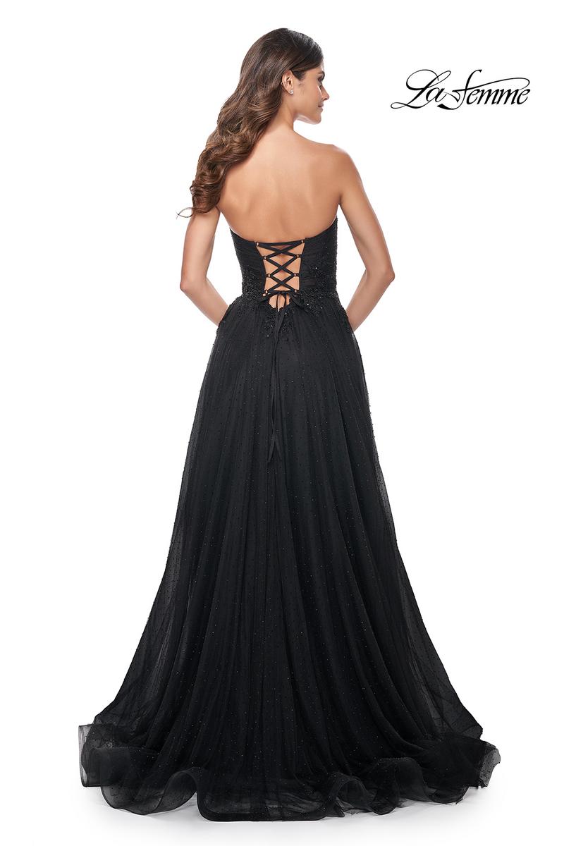 La Femme Dress 32005 - BLACK