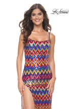 La Femme Dress 32006 - MULTI