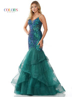 Colors Dress Dress 3200 - Deep Green
