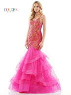 Colors Dress Dress 3200 - Magenta