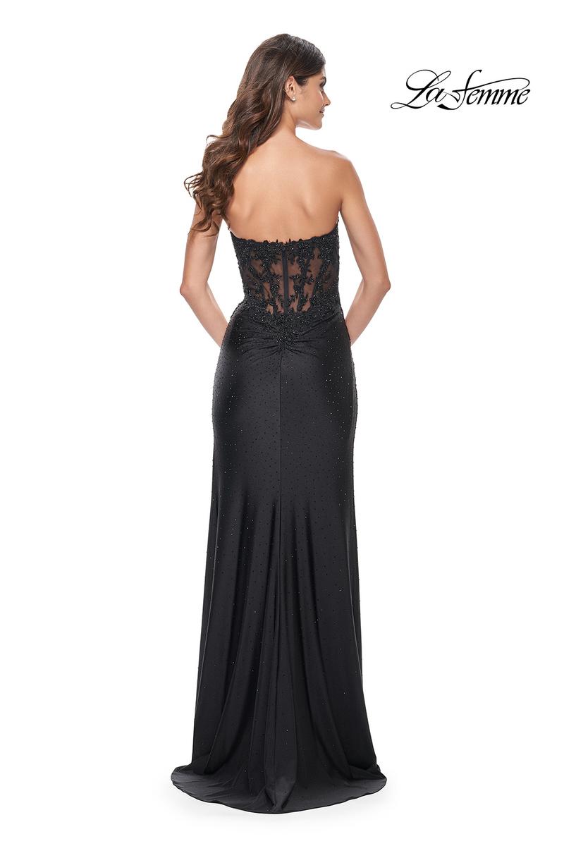 La Femme Dress 32011 - BLACK
