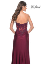 La Femme Dress 32011 - DARK BERRY