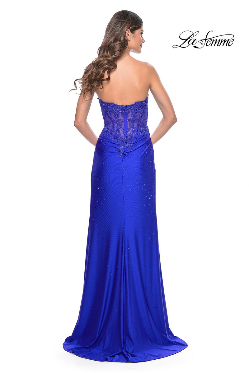 La Femme Dress 32011 - ROYAL BLUE