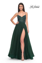 La Femme Dress 32020 - DARK EMERALD