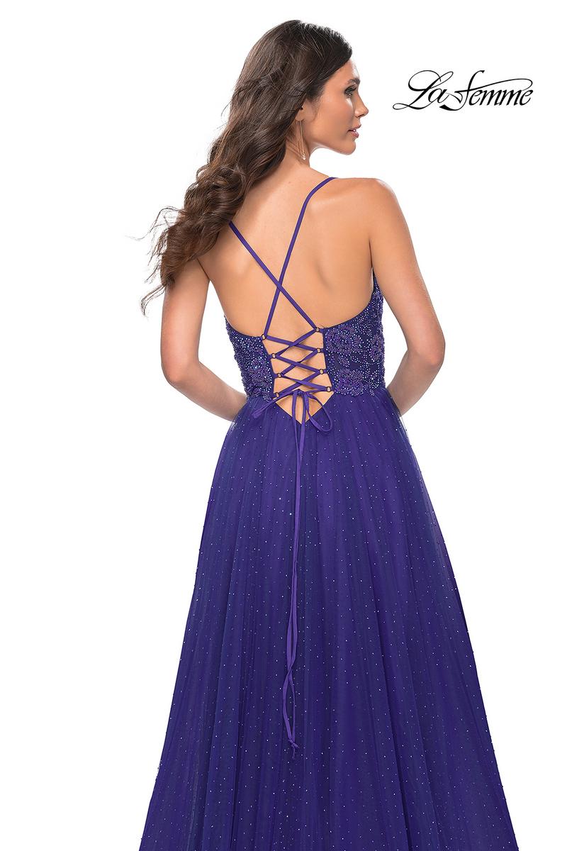 La Femme Dress 32020 - INDIGO