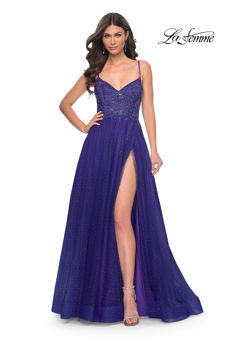 La Femme Dress 32020 - INDIGO