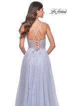 La Femme Dress 32020 - LIGHT PERIWINKLE
