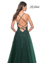 La Femme Dress 32022 - DARK EMERALD