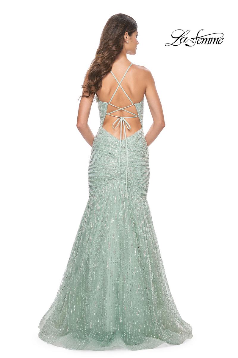 La Femme Dress 32026 - SAGE