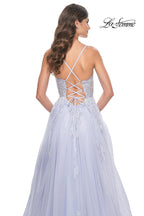 La Femme Dress 32028 - LIGHT PERIWINKLE