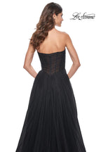 La Femme Dress 32029 - BLACK