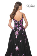 La Femme Dress 32030 - BLACK
