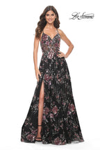 La Femme Dress 32031 - BLACK