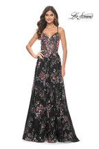 La Femme Dress 32031 - BLACK