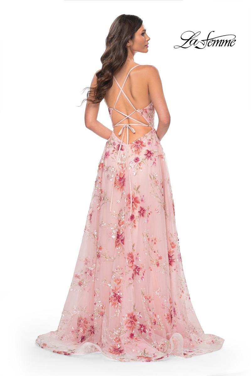 La Femme Dress 32031 - LIGHT PINK