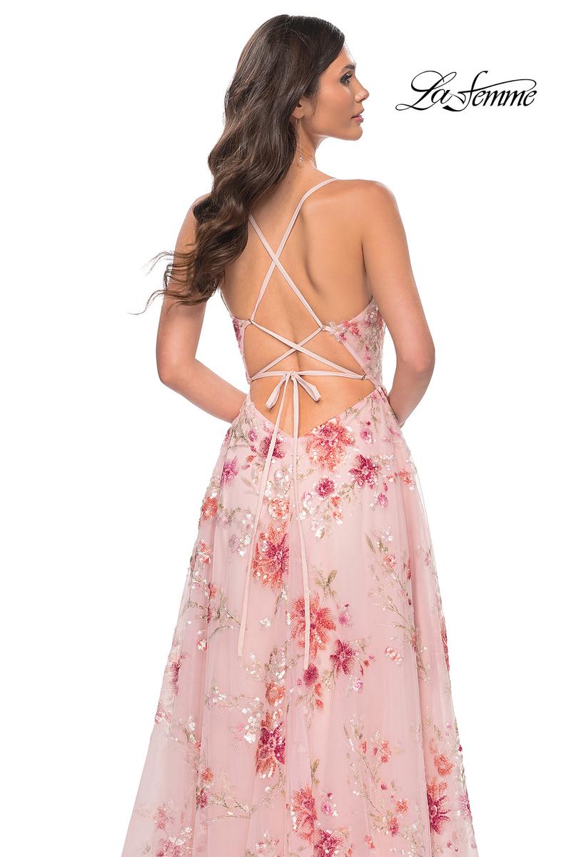 La Femme Dress 32031 - LIGHT PINK